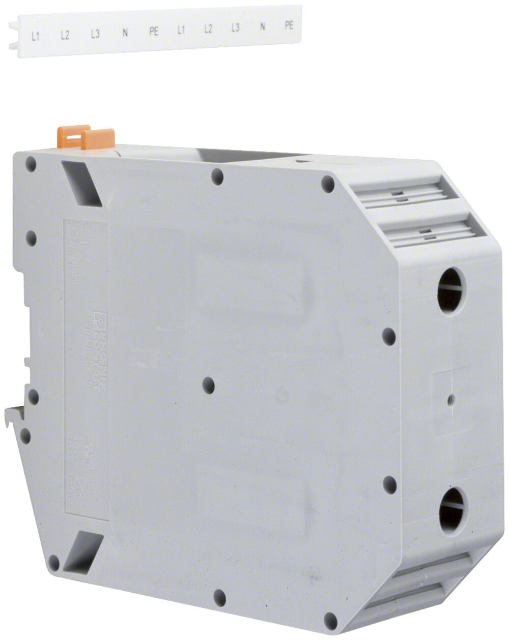 Durchgangs-Reihenklemme Hager 95…240mm², grau