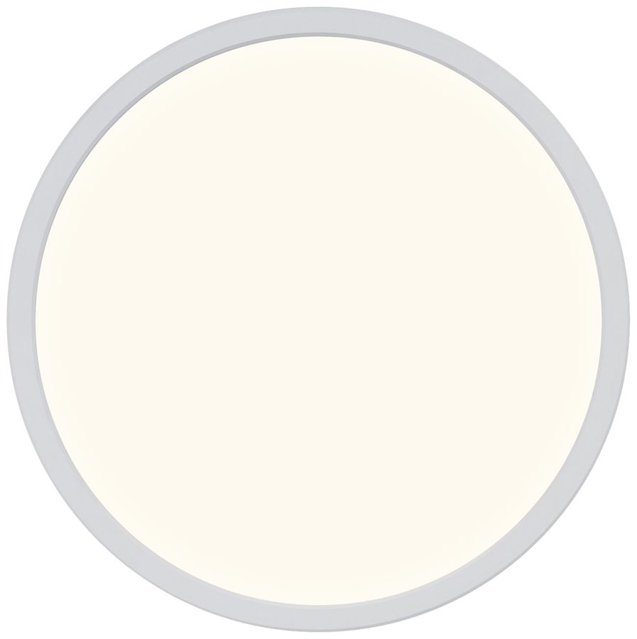 LED-Deckenleuchte Nordlux Oja 29 17W 1700lm 3000…4000K IP54 Ø294mm weiss