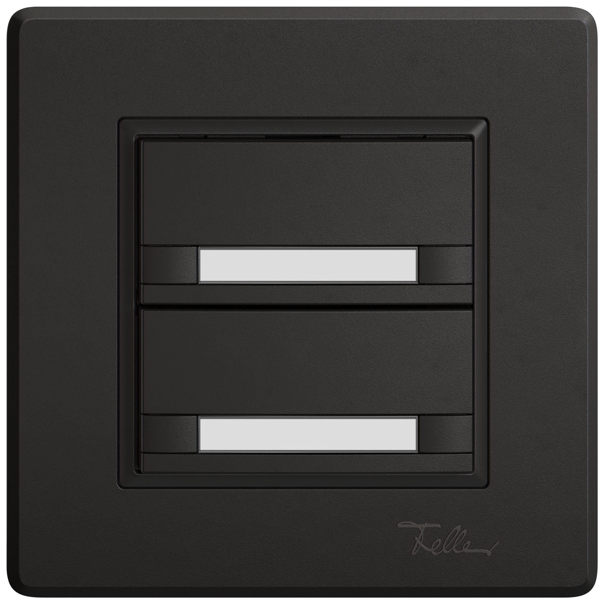 Pulsante KNX RGB INC EDIZIO.liv SNAPFIX® sensore temp.s.LED targ.2× com.2T ne