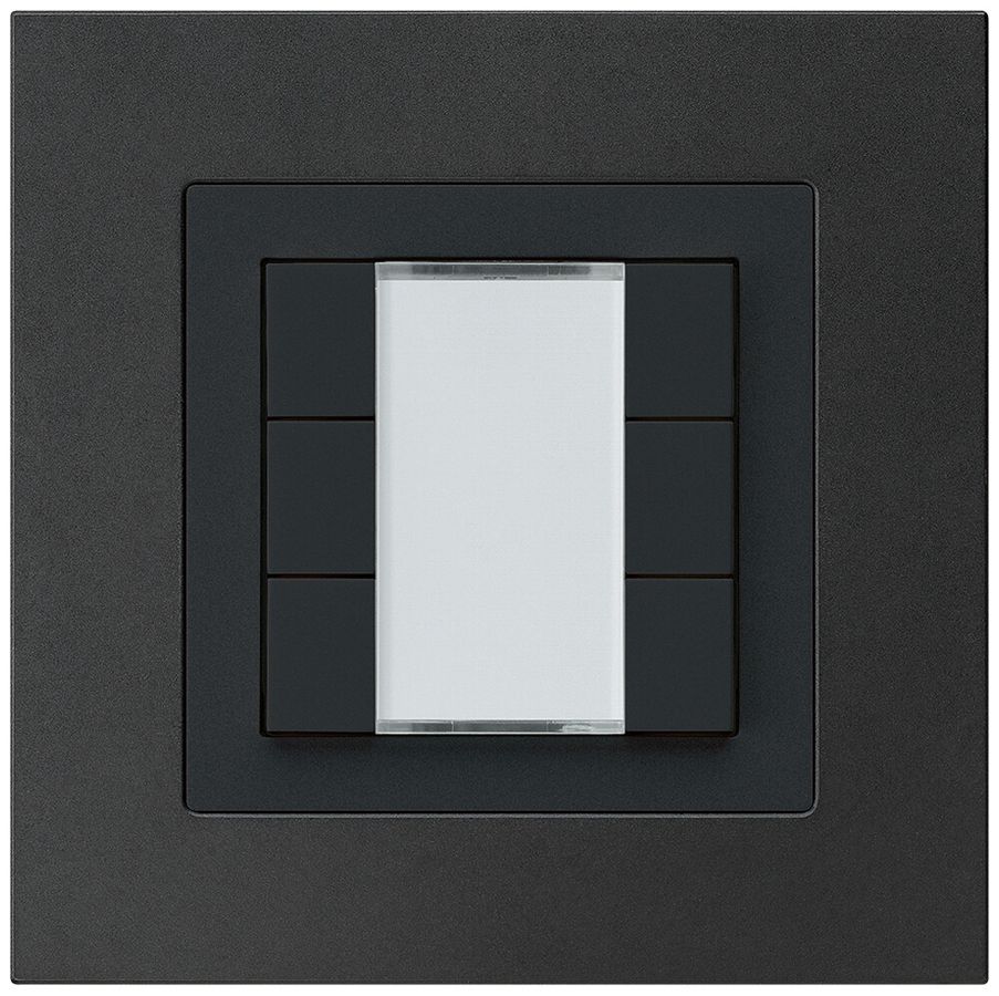 UP-Taster kallysto.pro KNX 6×s/e-link schwarz