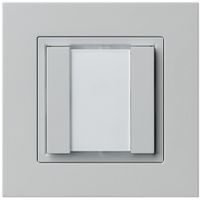 UP-Multifunktionstaster kallysto.pro KNX RF 2-fach hellgrau