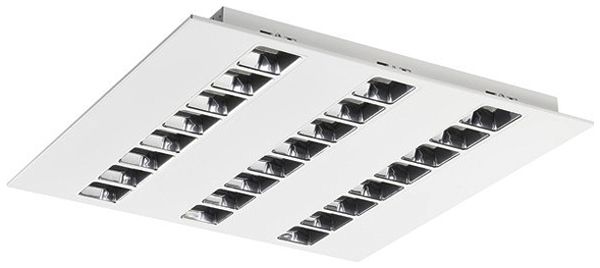 EB-LED-Deckenleuchte Sylvania OPTIX 625 ALU 30W 3400lm 3000…6000K DALI weiss