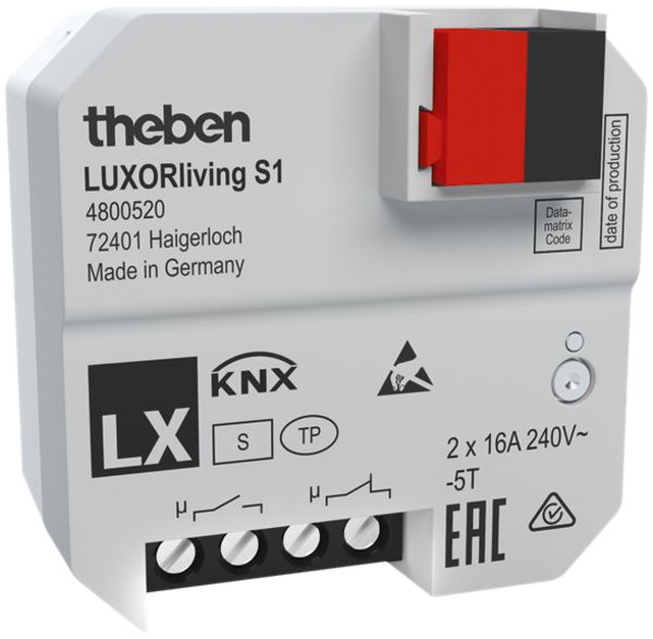 EB-Schaltaktor KNX Theben LUXORliving 1-Kanal