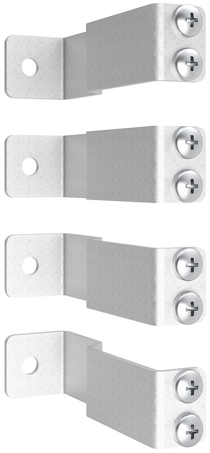 Abfangwinkel Schneider Electric Prisma XS tief 4 Stück