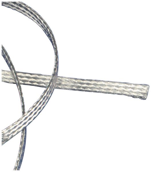 Ruban de mise à terre tressé ERIFLEX FTCB15-10 10mm² 75A plat Cu étamé