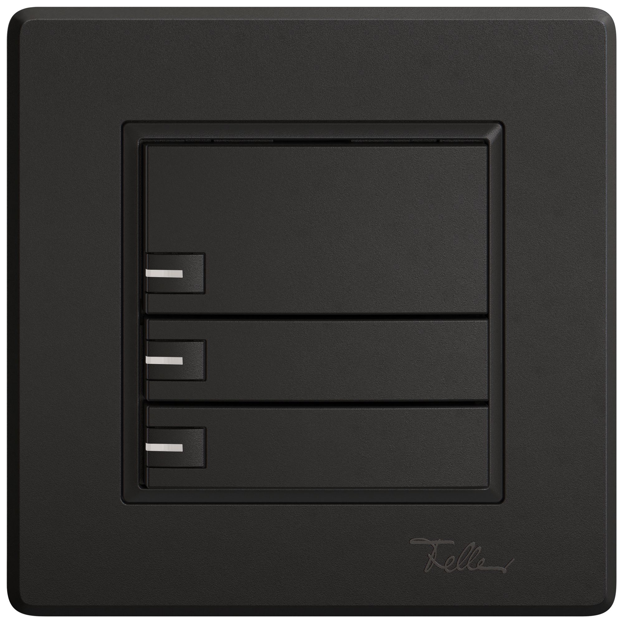 Poussoir KNX RGB ENC EDIZIO.liv SNAPFIX® capteur temp.RGB-LED 3× comm.1T no