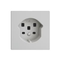 UP-Steckdose EDIZIOdue T25 16A hellgrau, Schraubklemmen