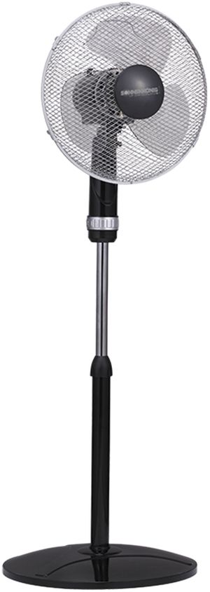 Standventilator Armin Schmid BLACK 2670m³/h 50W 420×1050…1250×400mm schwarz