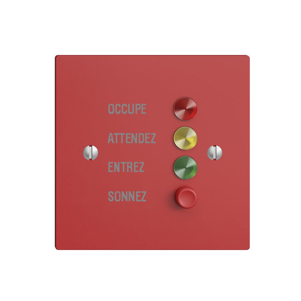 Türstation für Rufleuchte berry franz. EDIZIOdue