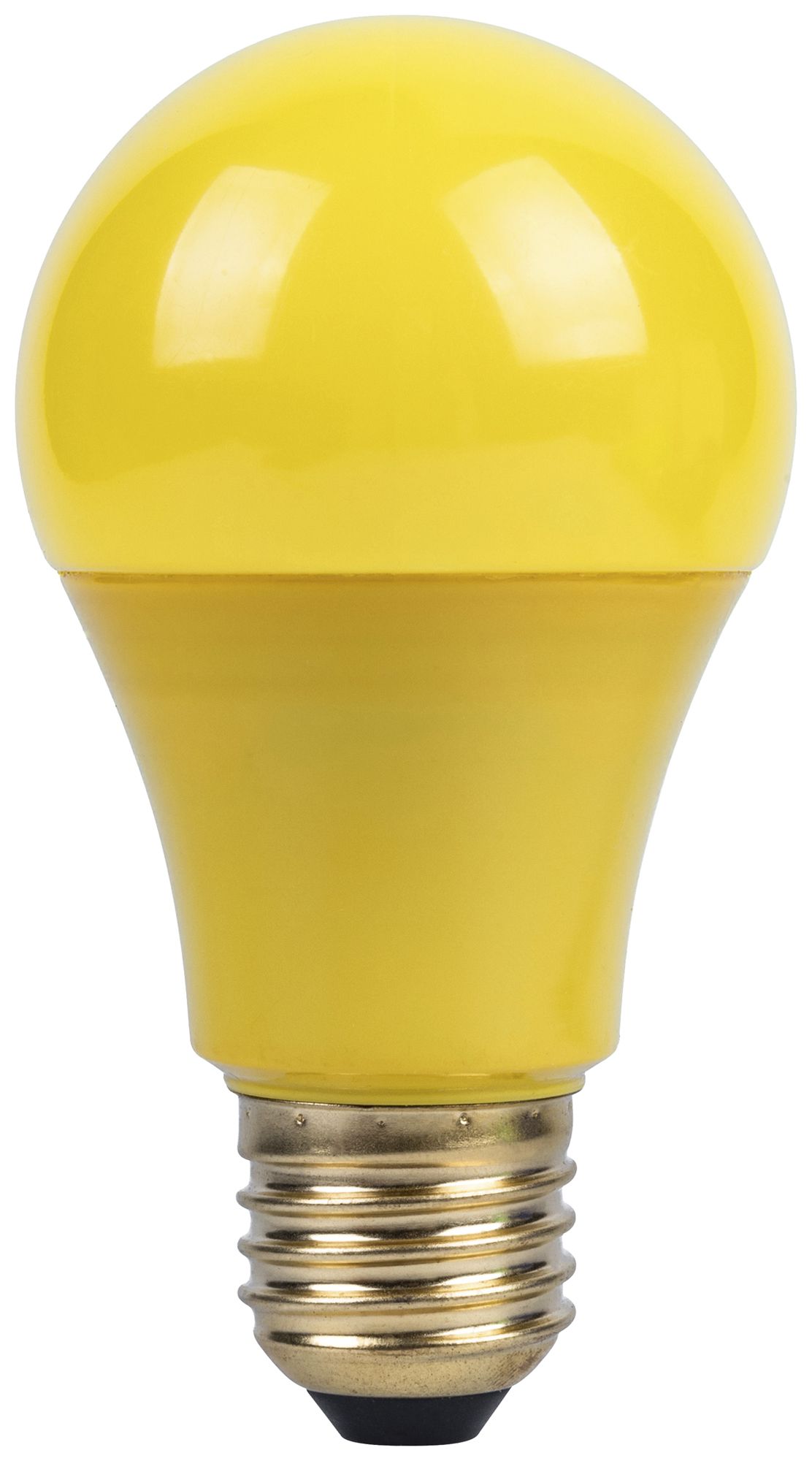LED-Lampe ELBRO E27 A19 3W 230V 40lm gelb opal