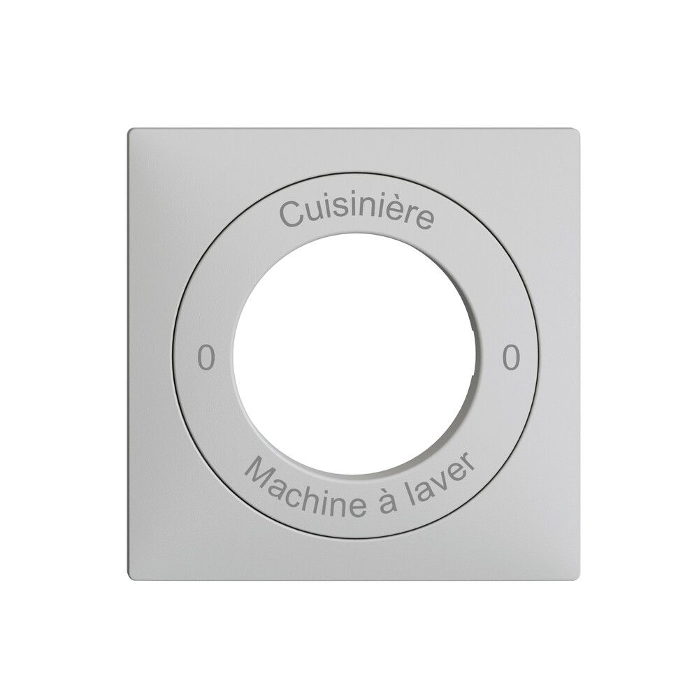 Frontset 0-Cuisinière-0-Machin à laver EDIZIOdue 60×60mm hellgrau