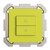 UP-Szenentaster 2 Szenen vertikal/2T Edue Wiser lemon