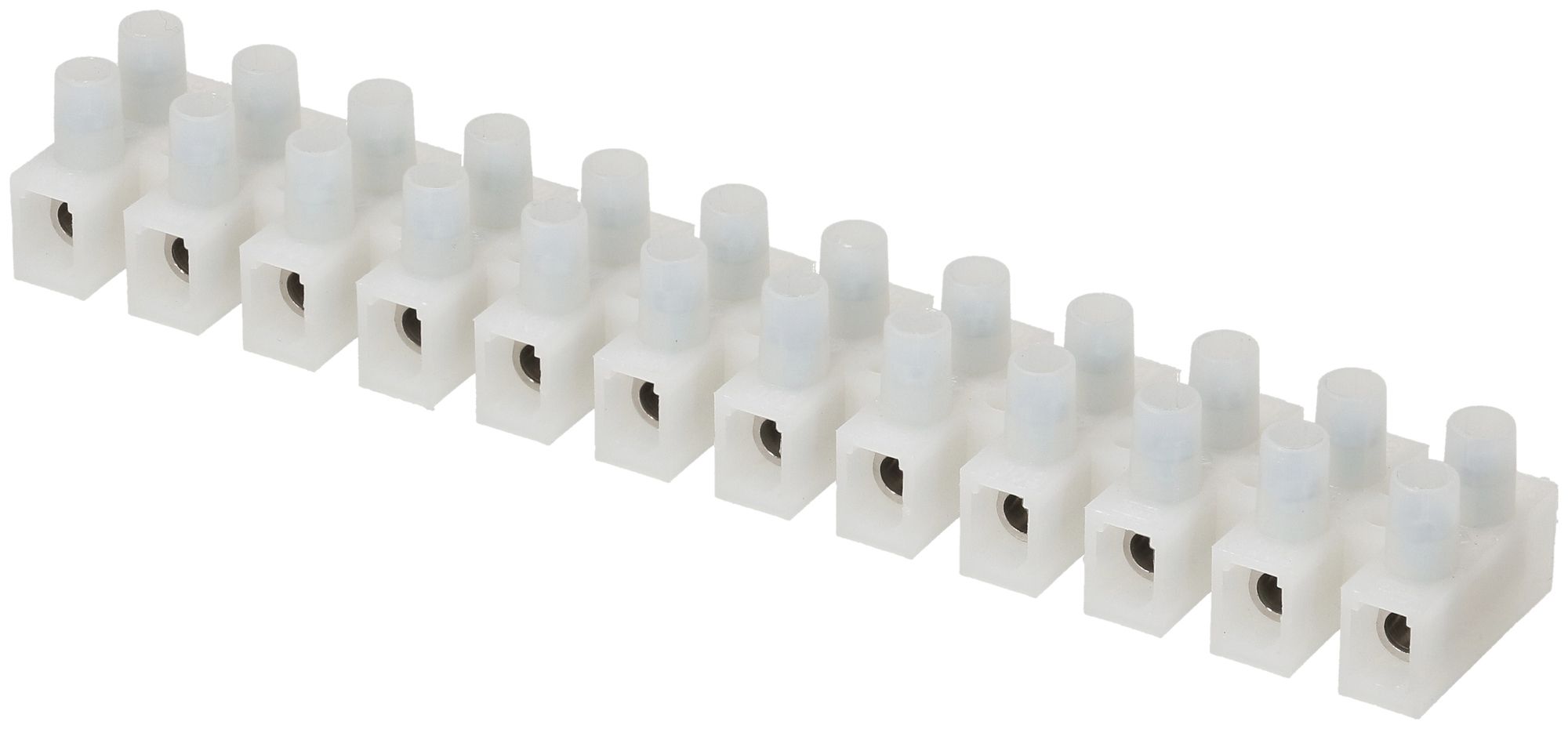 Barrette de bornes Adels-Contact 12P 0.5…10mm² 41A 500V blanc