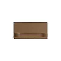 Touche 1/2 KNX/électron.s.LED+ pap.EDIZIOdue commande 2×1 coffee