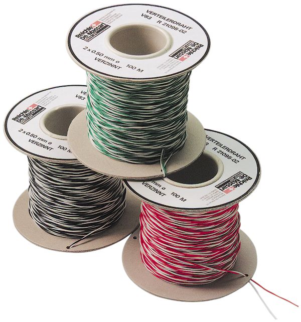 Verteilerdraht R&M V83 1×0.5mm blau