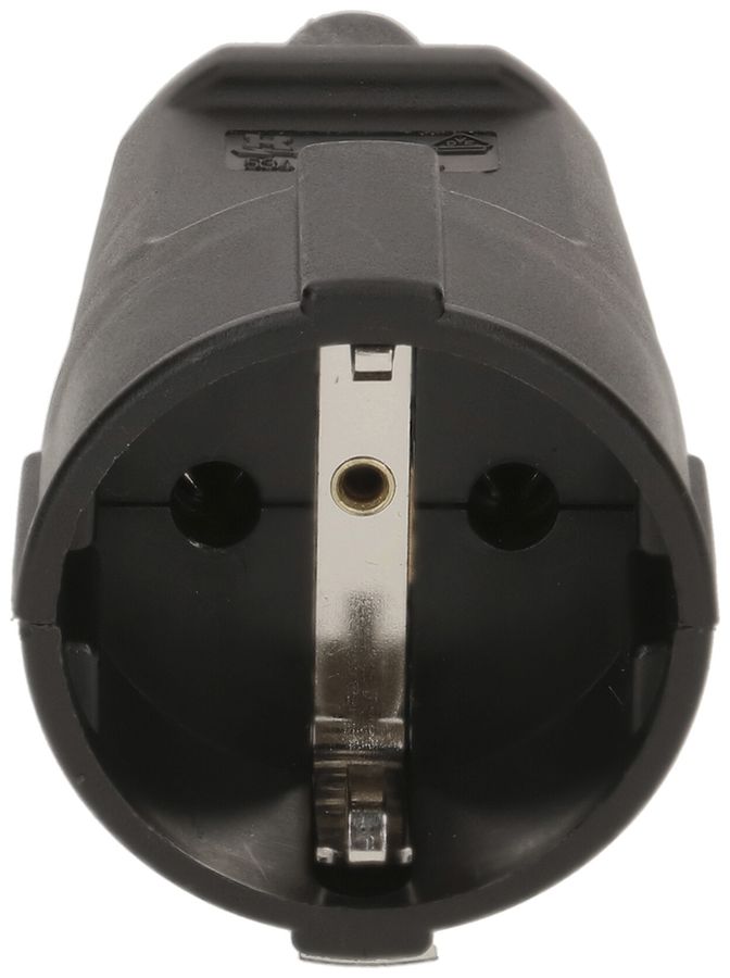 Presa mobile Schuko MAX HAURI L+N+PE 16A 250V 0.75…1.5mm² nero