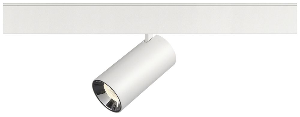 Spot LED SLV NUMINOS S 1×16W 1350lm 940 20° DALI 48V AD Ø60mm blanc/argent