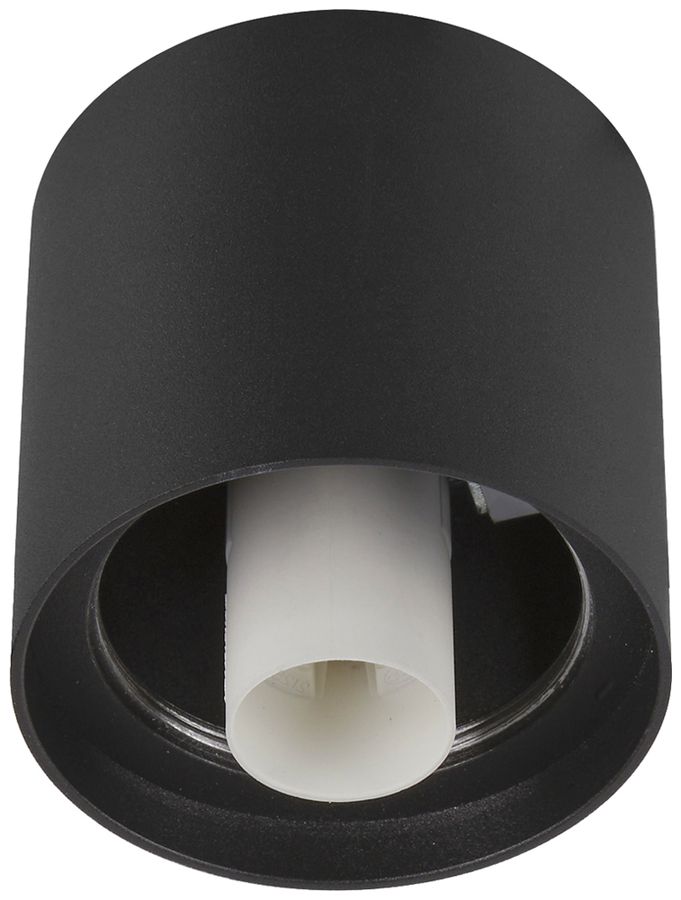Plafoniera SLV VARYT E14 1×6W IP44 REG Ø76×80mm nero
