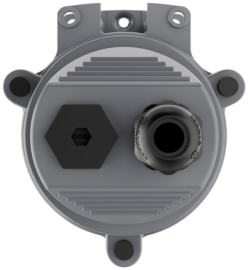 LED-Feuchtraumleuchte LEDVANCE DP MAX 52W 8000lm 840 IP66 1730mm grau