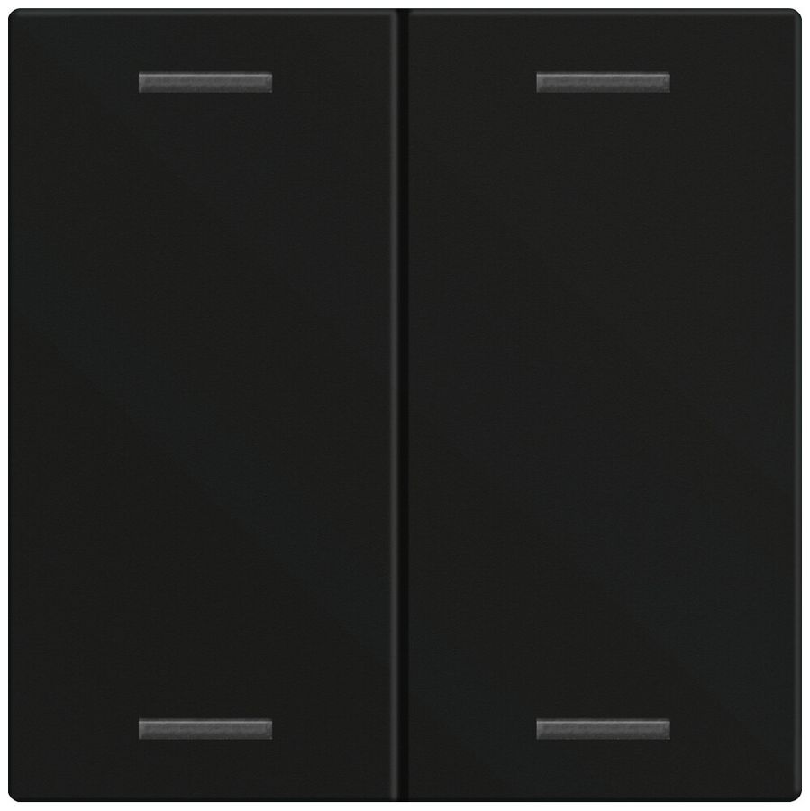 Bascule MDT TAL-60W2016.02 1t/4a p.touches tactiles noir mat "neutre"