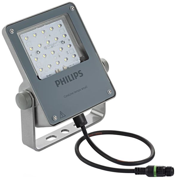 LED-Strahler Philips CoreLine Tempo S 31W 4437lm 740 IP66 70°×21° grau