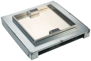 Anschlusskasten BAK 384×384×40mm KM Aluminium