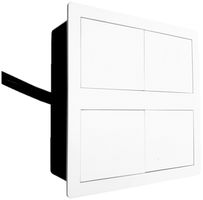 Prise ENC ou INC type 13 Karch VersaHIT, avec câble, blanc RAL 9010