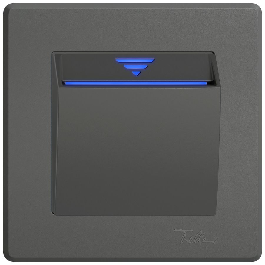 Hotelcard KNX ENC EDIZIO.liv SNAPFIX® avec coupleur BUS grf