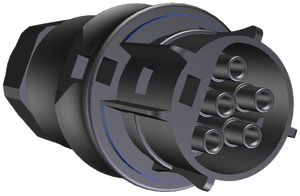 Prise Wieland 1.5…4mm² 5L diamètres de câbles 10…14mm, noir