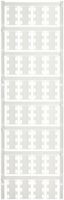 Kabelmarkierer Weidmüller MultiCard SFX für Ø7…40mm 23×14mm PA66 weiss