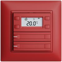 Pulsante RTH INC KNX 2×EDIZIOdue FMI berry, con carta+LED RGB