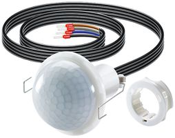 Rilevatore di movimento INS ESYLUX MD-C 360i/12 mini, opale opaco