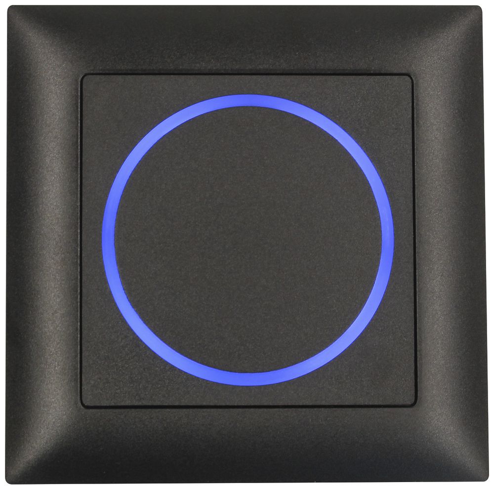 UP-Näherungsschalter CleanSwitch EDIZIOdue, 12…24VUC, schwarz