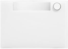 Placca frontale per modulo tasti di chiamata Urmet Alpha, 1×pulsante IP55 bianco
