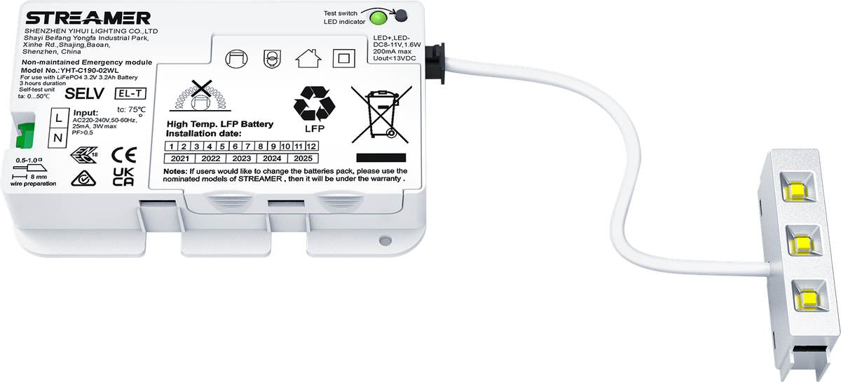 Notlichtset für Lara Vario Flex