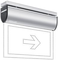 Notleuchte ESYLUX SLC LEDi SC/C Deckenaufbau