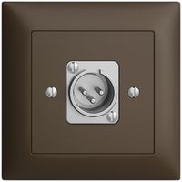 Prise de raccordement XLR avec fiche EDIZIOdue coffee