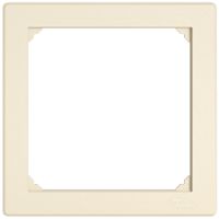 Abdeckrahmen EDIZIO.liv  SNAPFIX® 2×2 156×156mm crema