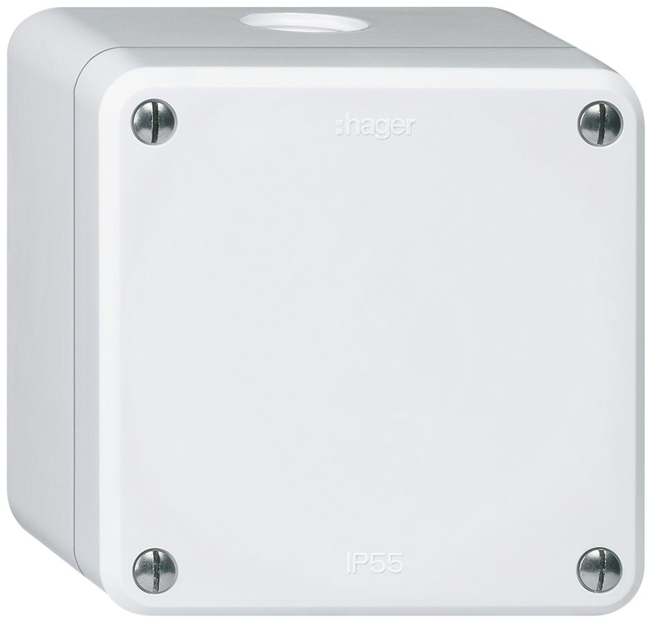 AP-Blindabdeckung robusto IP55 weiss