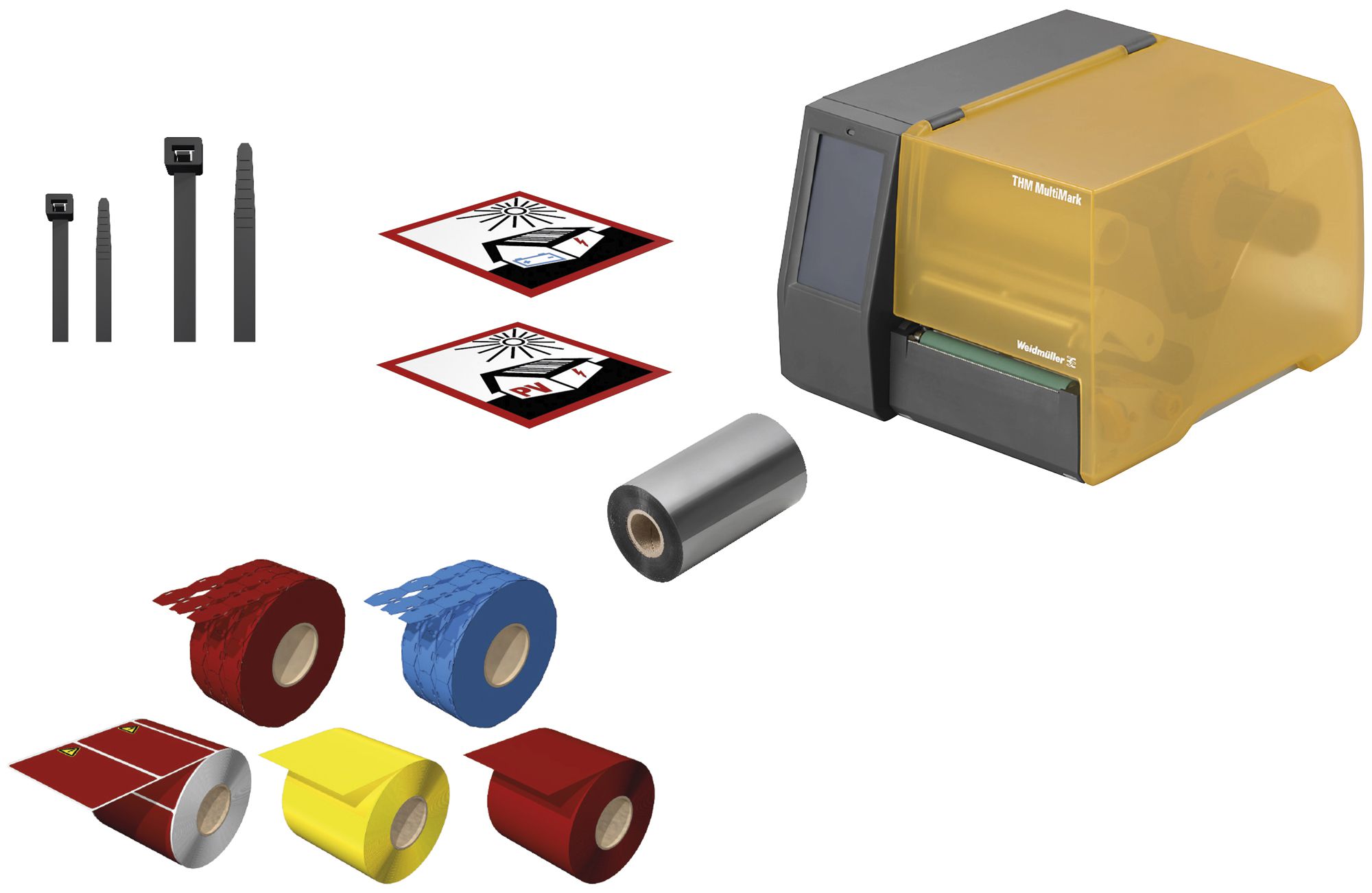 Thermotransferdrucker-Set WM WCH MULTIMARK SET L 300dpi