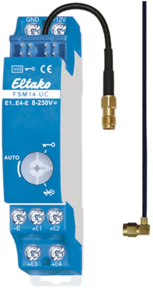 REG-RF-Sendemodul Eltako FSM14-UC 4-fach 1TE