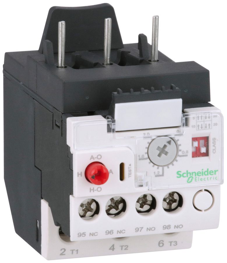 Relais de surcharge TeSys 0.4…2A 690VAC