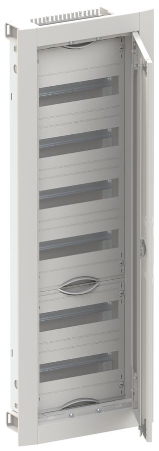 Distributeur ENC ABB ComfortLine 6 rangées 72UM avec porte 365×1014×125mm