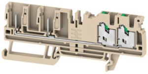 Morsetto di passaggio componibile WM SPGTB 2.5 FT 4C/2 2.5mm² 4×1 DIN35 be