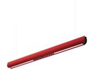 LED-Pendelleuchte DOTLUX RIVO 45W 3200lm 4000K 1-10V DIM 1280mm rot