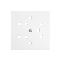 Placca frontale 3×T12 bianco EDIZIOdue