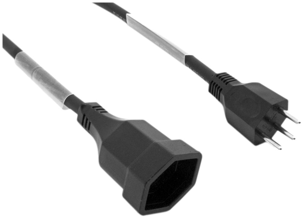 Prolunga T12/T13 5m Gdv 3×1.5mm²  nero