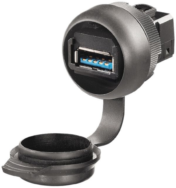EB-Kupplungsmodul Weidmüller FrontCom Micro, USB-A/USB-A 3.0