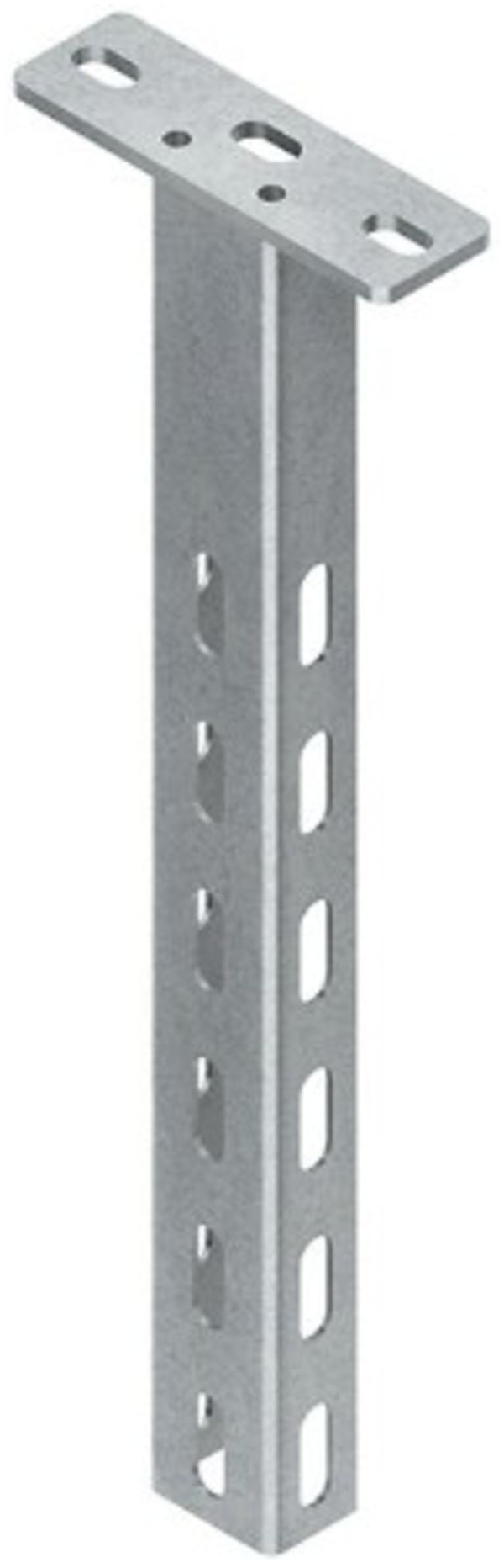 Pendard Niedax, profilé U, 43.5×29.5×201mm, acier, zingué à chaud