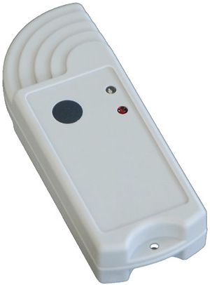 RF-Handsender FST-LR, 1-Kanal, Reichweite ≤1000m, batteriebetrieben, IP40, weiss